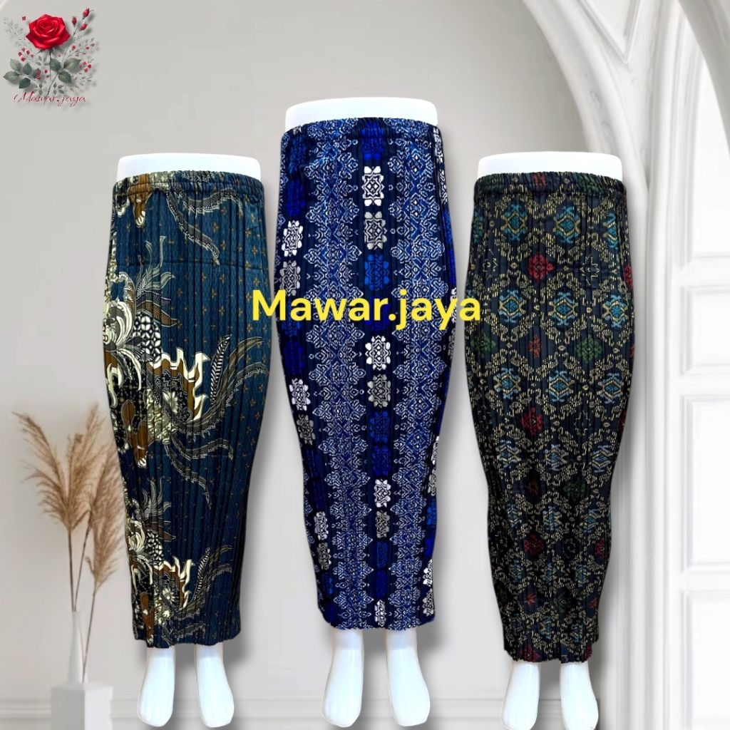 bawahan kebaya anak usia 7-12tahun/rok pliaket batik/bawahan kebaya anak modern