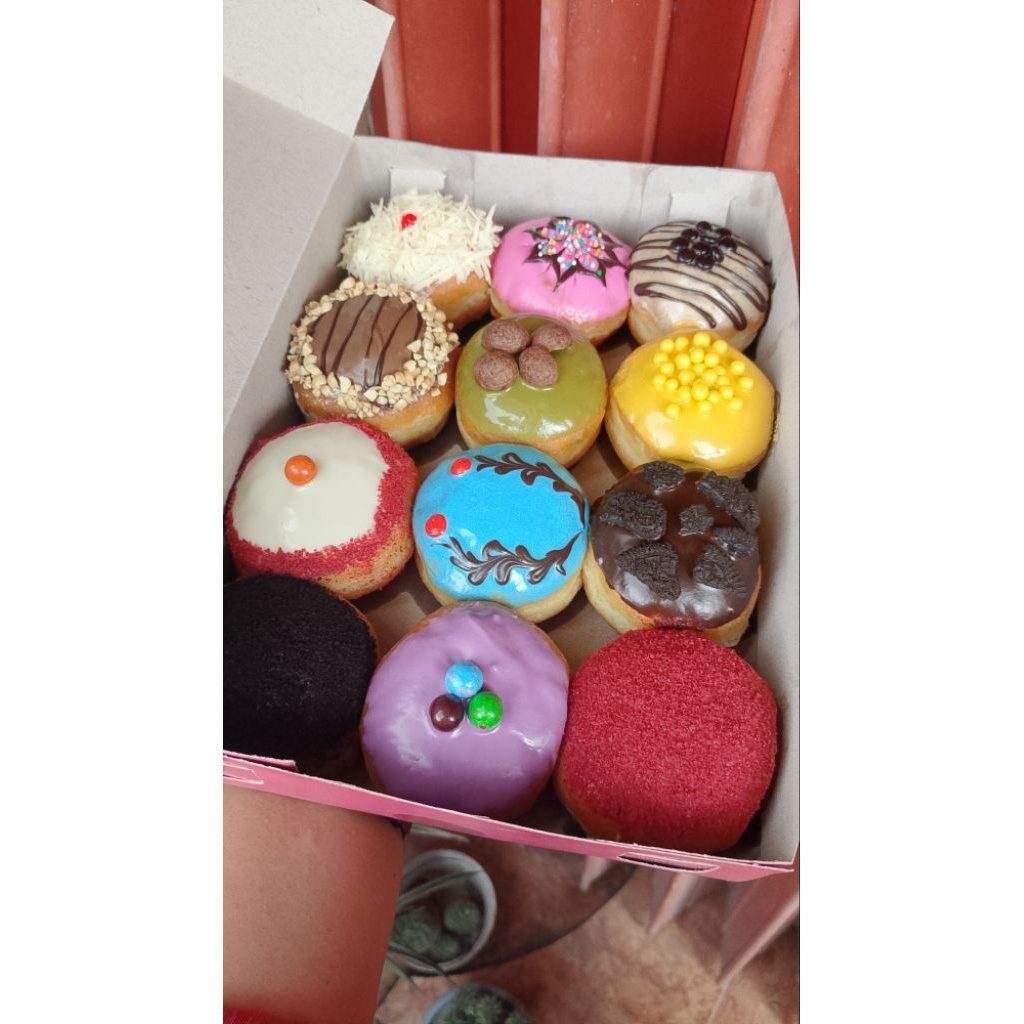 

donat kentang isi 12 toping mix
