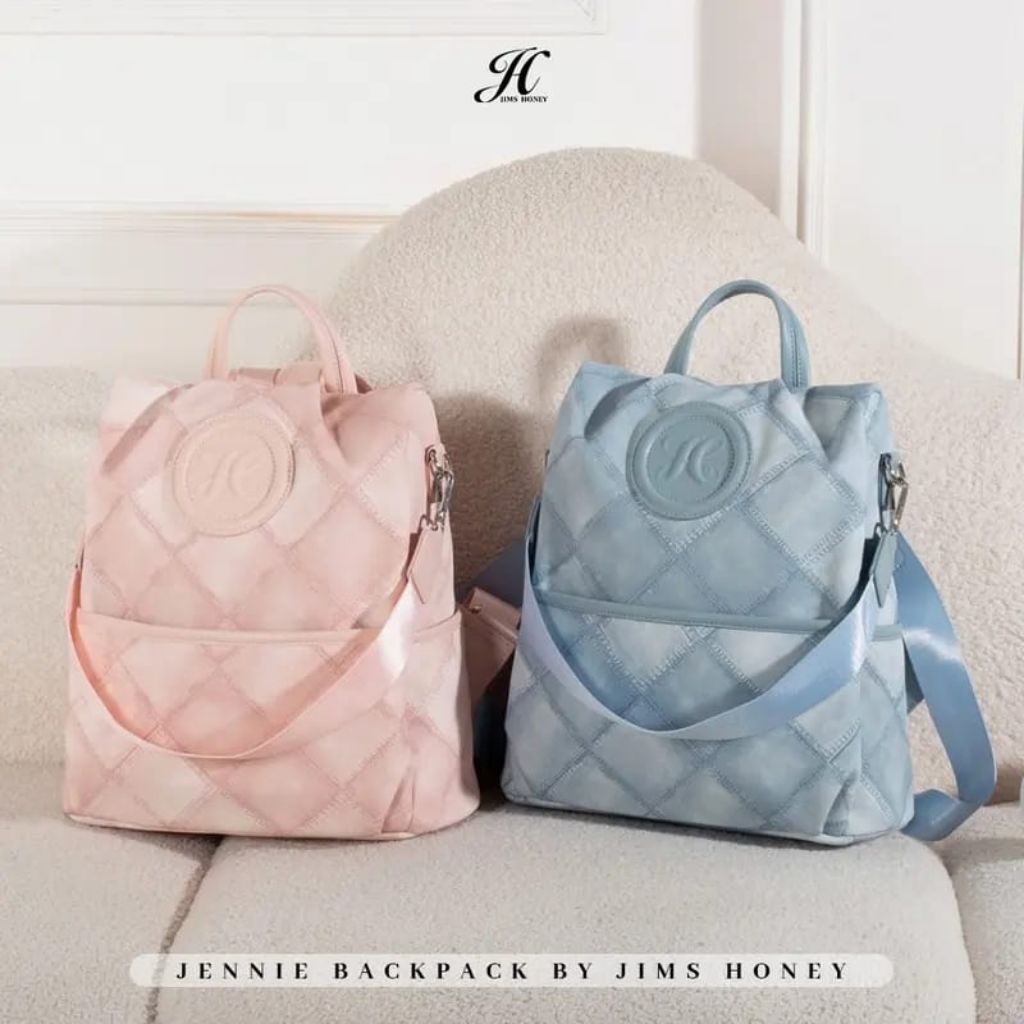 Jims Honey Jennie Backpack Tas Ransel Wanita - Tas Sekolah - Tas kerja