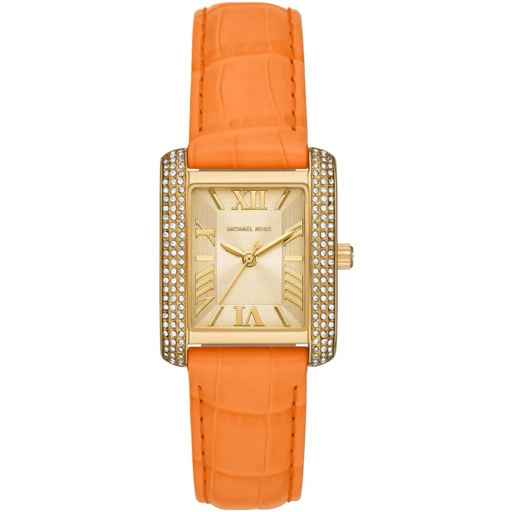 Jam Tangan Wanita MK2983 Apricot Leather Strap