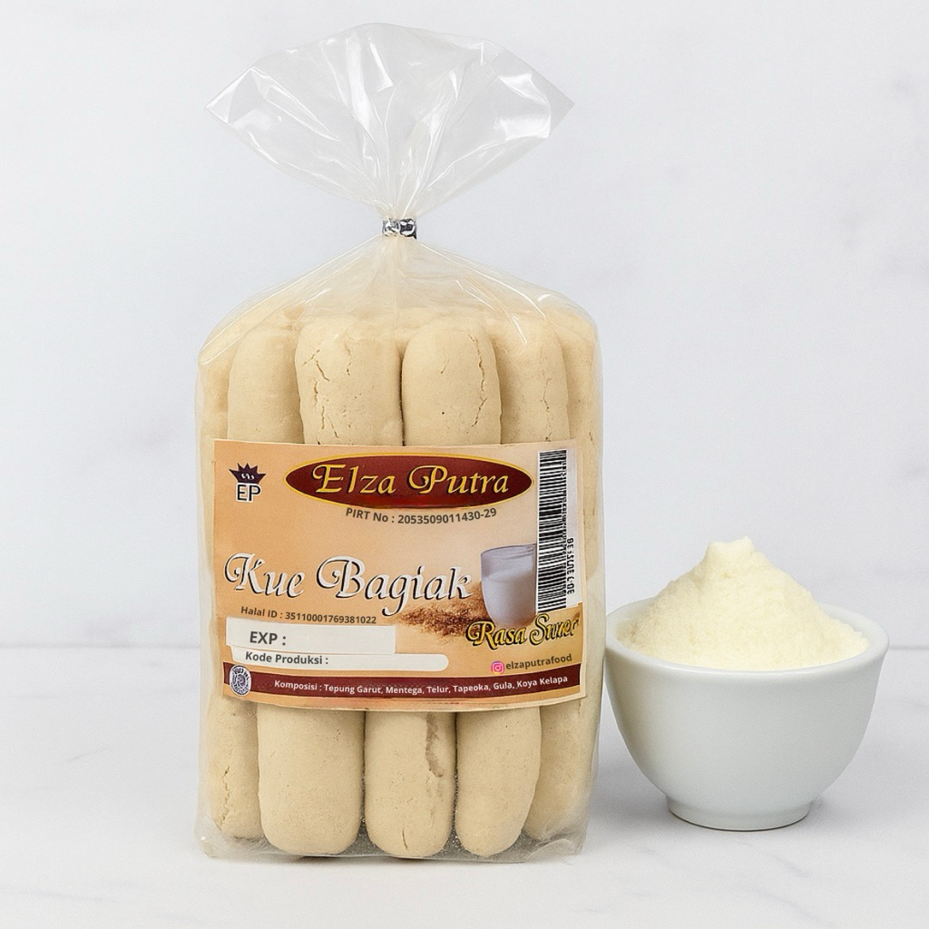 

Kue Bagiak Rasa Susu Khas Banyuwangi Netto 300 gram