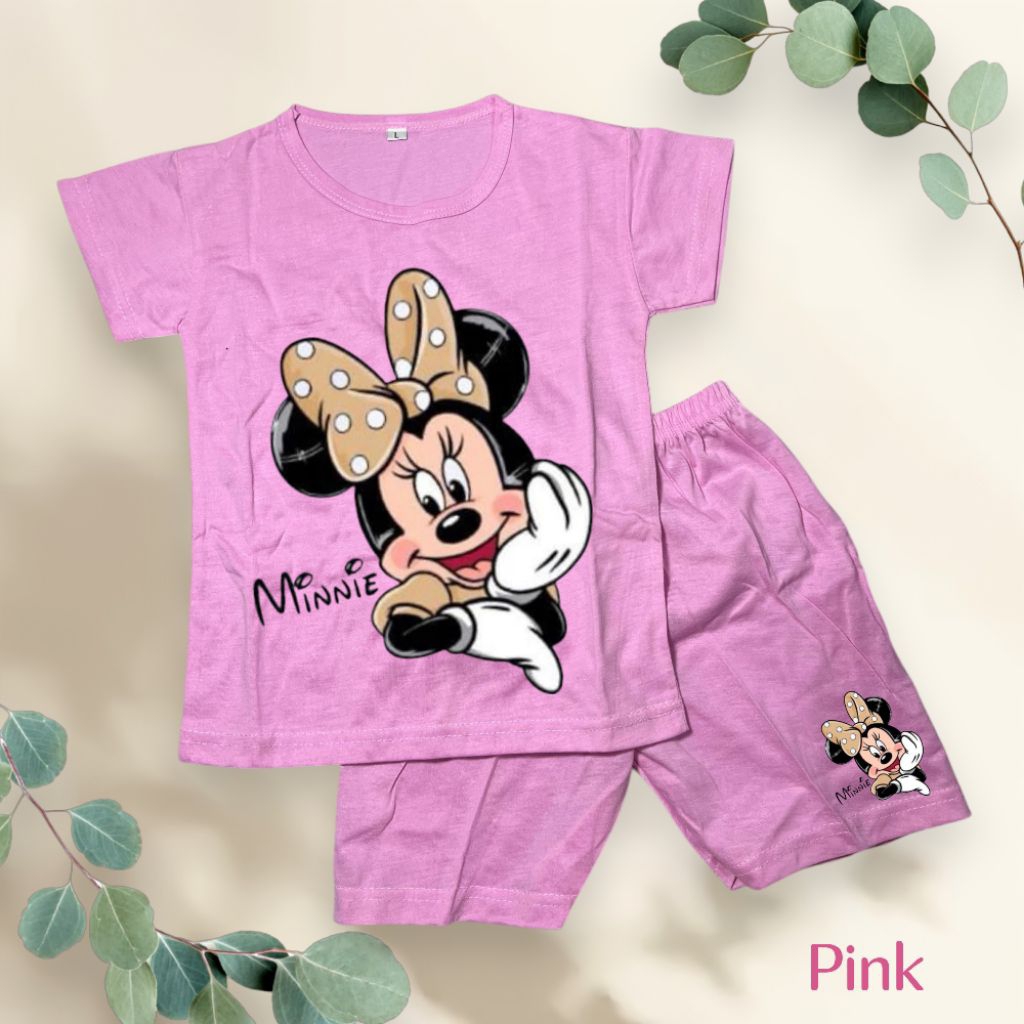 Setelan anak Minnie Mouse