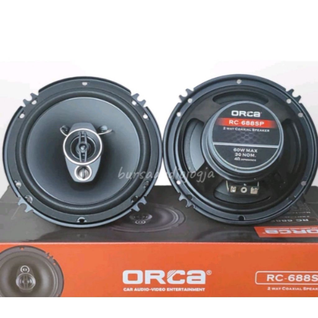 speaker ORCA pintu mobil coaxial 6,5inch