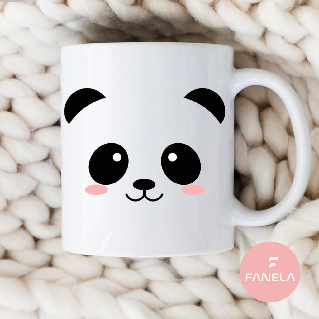 Mug Panda Gelas Kopi Panda Lucu Gelas Lucu