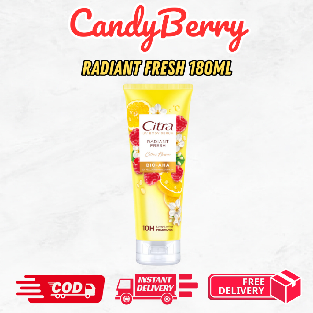 Citra Natural Booster Body Serum Radiant Fresh 180ml