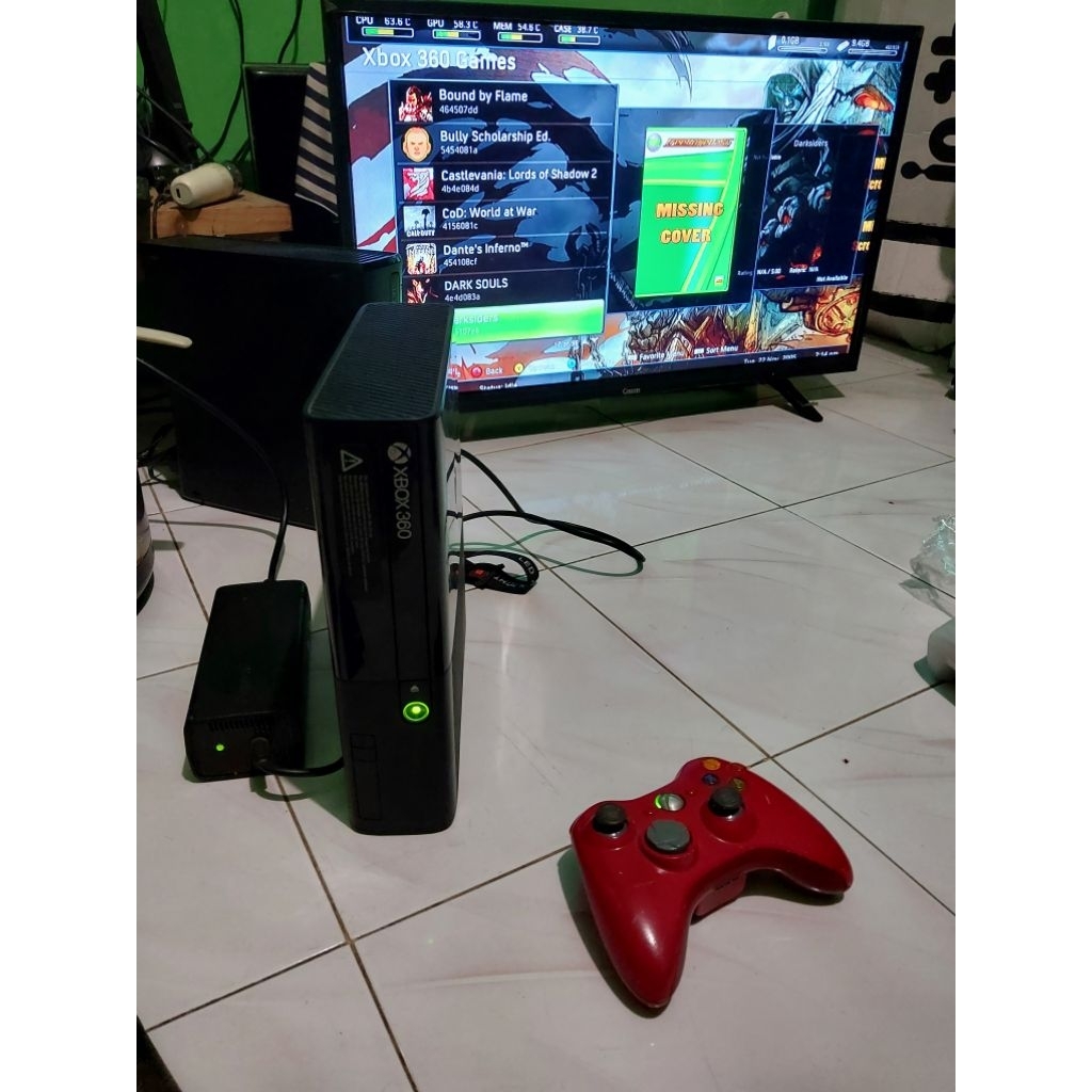 xbox 360 E RGH 500gb