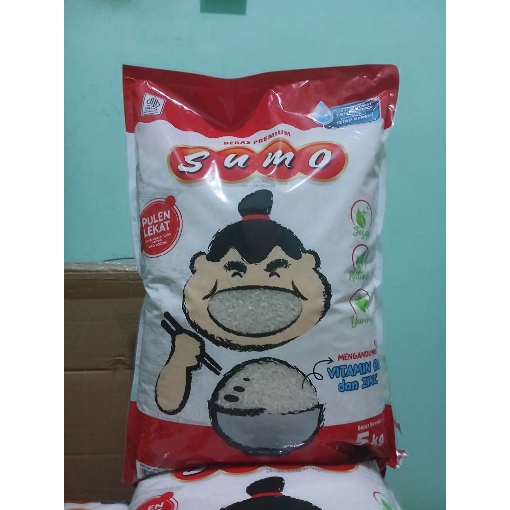 

Beras Sumo Merah Premium 5kg // Beras Sumo