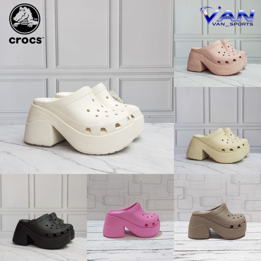 SANDAL CROCS SIREN CLOG-CROCS SIREN CLOG-CROCS WANITA