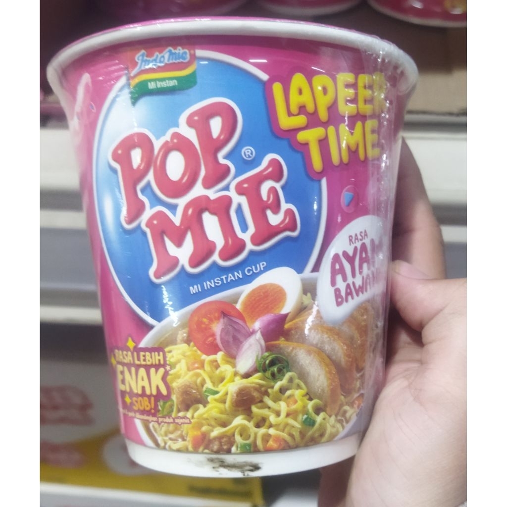 

POP MIE KUAH AYAM BAWANG 75GR ISI 3 PCS