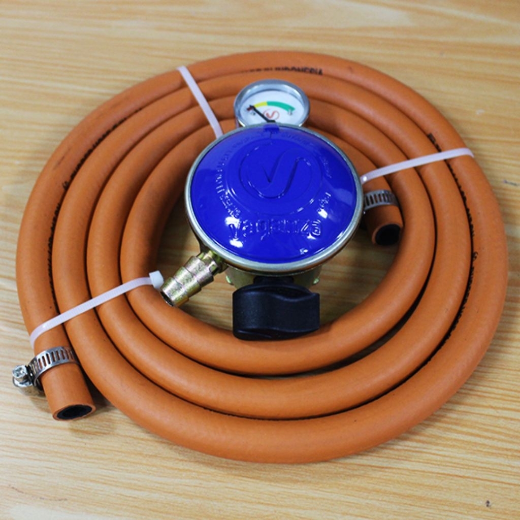 PROMO BELI SELANG DAN REGULATOR VAGANZA FREE HADIAH RANDOM - SELANG REGULATOR - SELANG ORANGE SNI - 