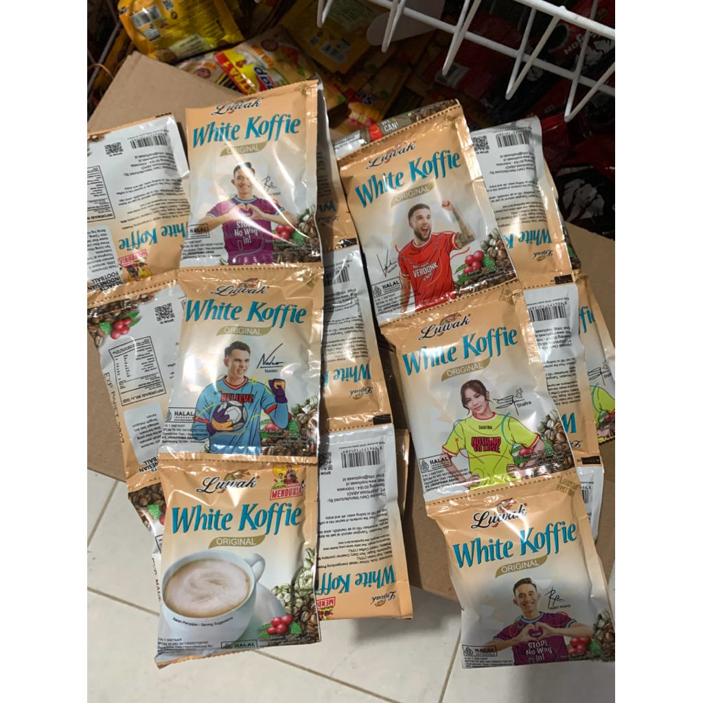 

KOPI LUWAK WHITE KOFFIE 1 RENTENG EXP 2027