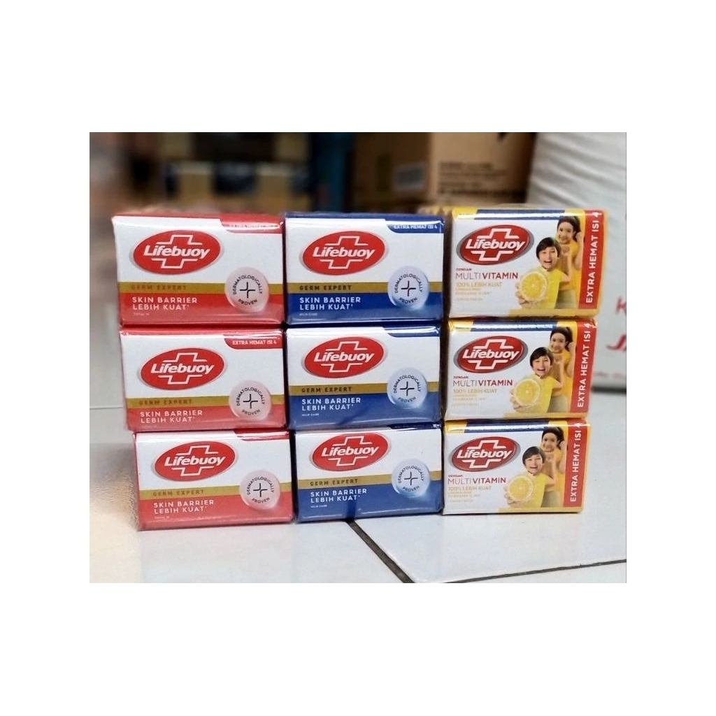 Lifebuoy Sabun Mandi Batang 70gr Sabun Batang Lifebuoy