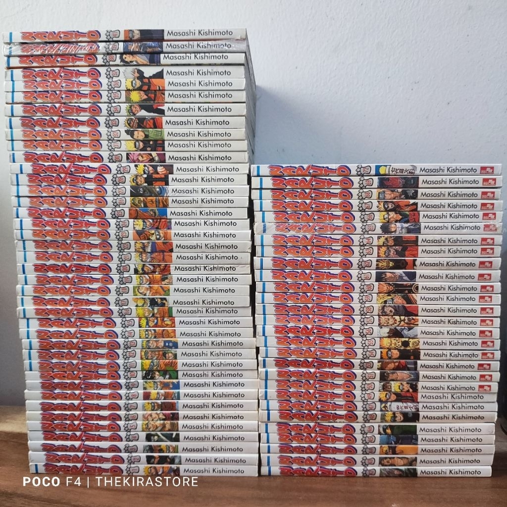 Komik Naruto Cabutan Vol 1-72 (preloved dan segel)