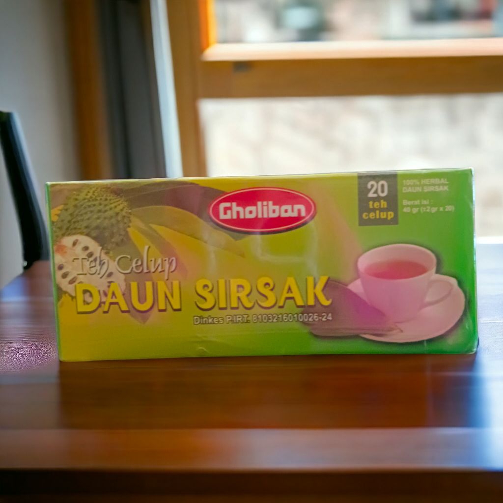 

Teh celup daun sirsak isi 20