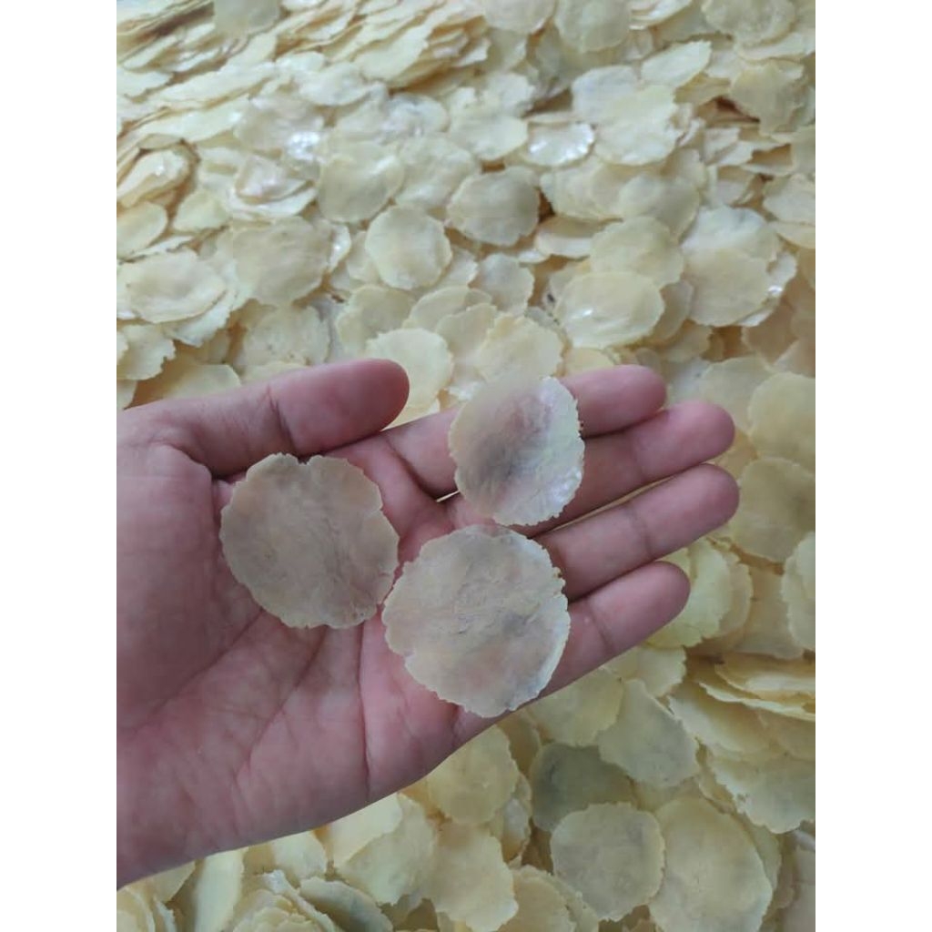 

emping mlinjo kering produksi kebumen jawa tengah