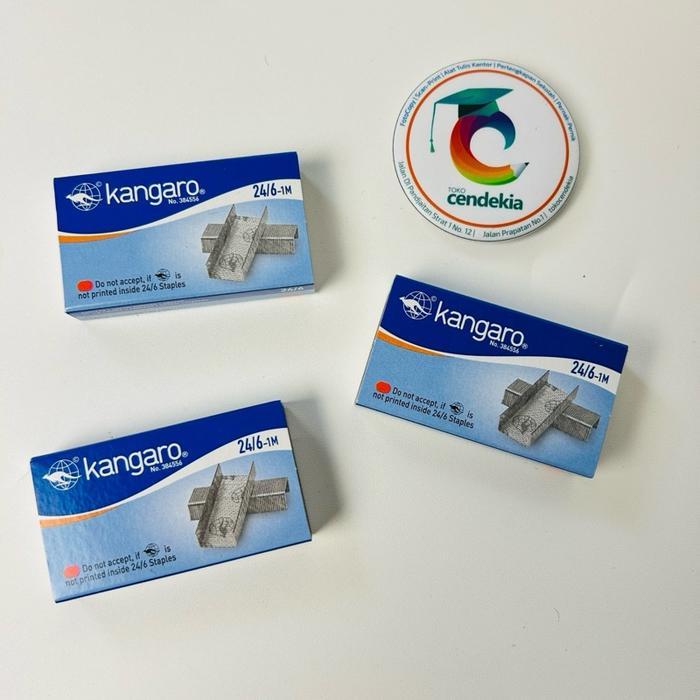 

Isi Stapler Staples KANGARO 24/6-1M No. 3