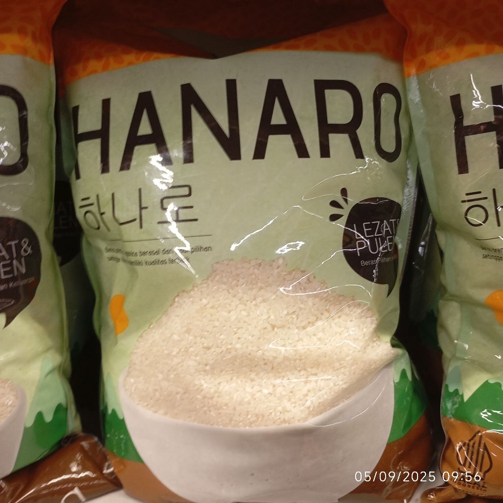 

Beras Premium Japonica Hanaro Korean Rice 5kg