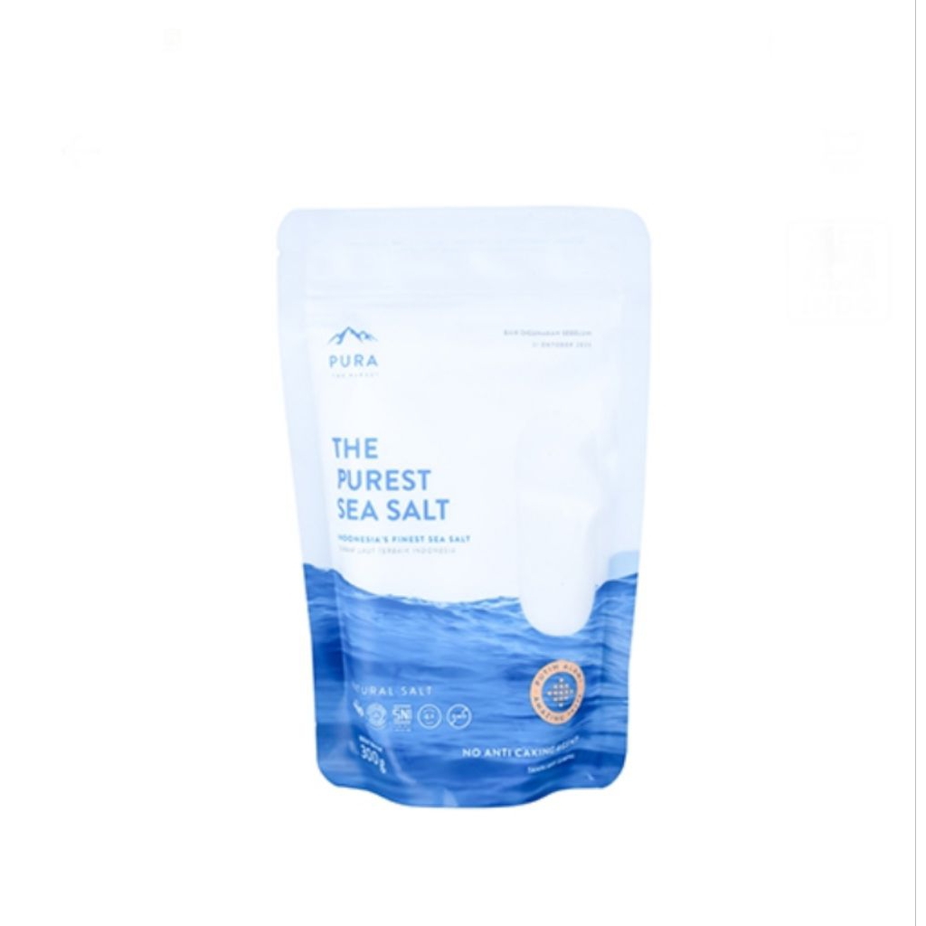 

pura the purest sea salt 300 gram