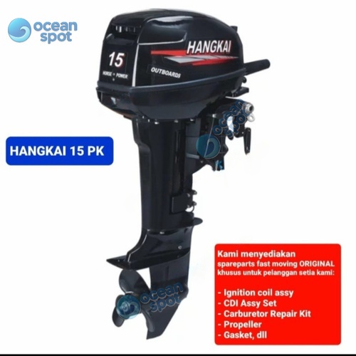 Mesin Tempel Perahu Merek HANGKAI 15 / 18  PK HP ( ocean spot )