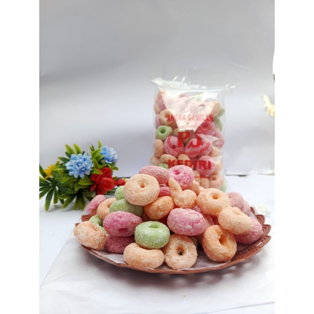 

GETAS WARNA DONAT DAN LONJONG 250gr - 500gr