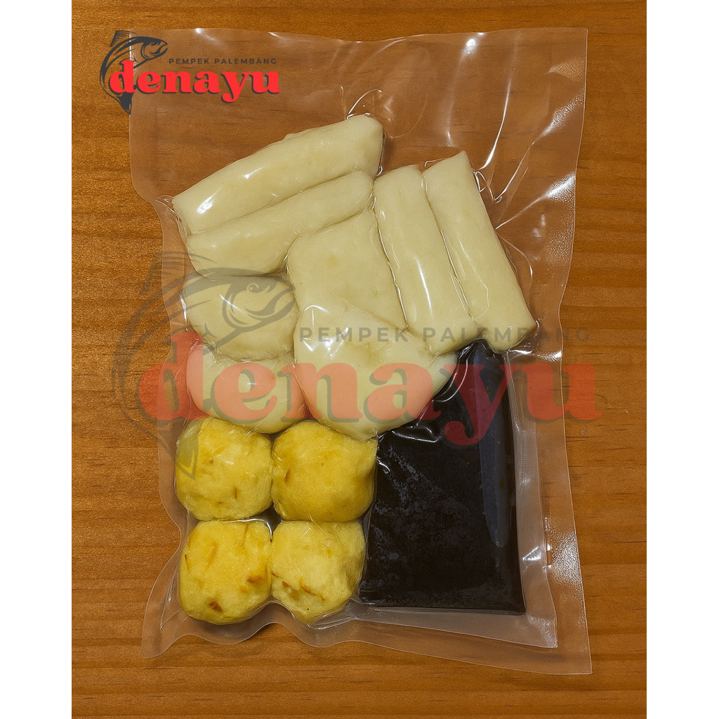 

Pempek Denayu Asli Ikan Tengiri isi 12 pcs