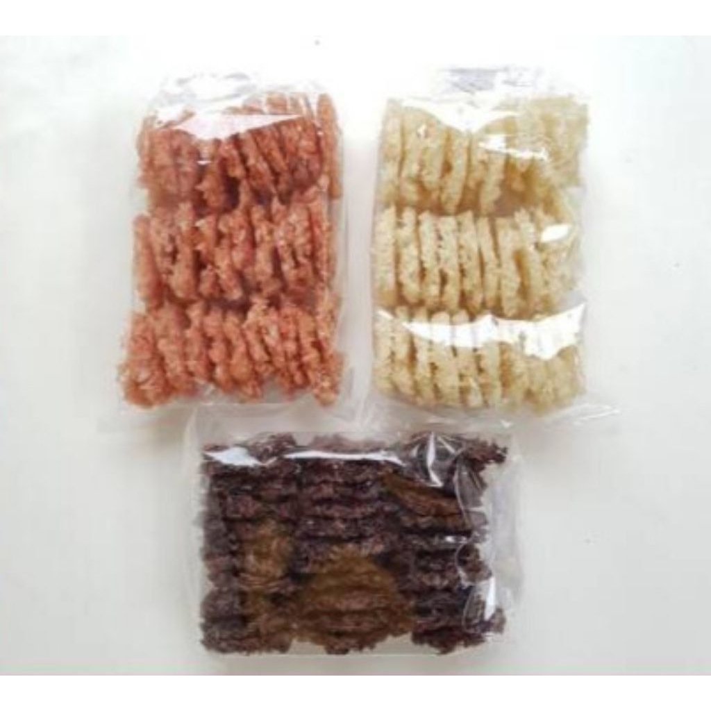 

ranginang (isi 30) Terasi, Ketan Item, Bawang