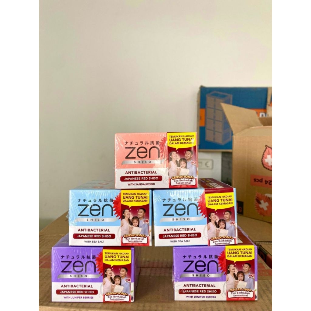 Sabun Batang Zen+ / Sabun batang anti bacteria Zen isi 3