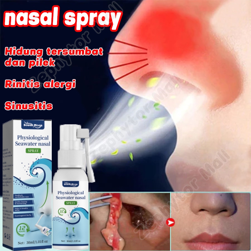 nasal care spray sinusitis semprot hidung 30ml nasalin semprot hidung obat polip pembersih hidung si