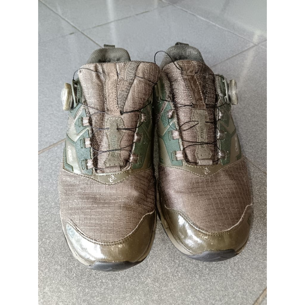 Sepatu K2 FLYWALK Hijau BOA size 41 insole 260