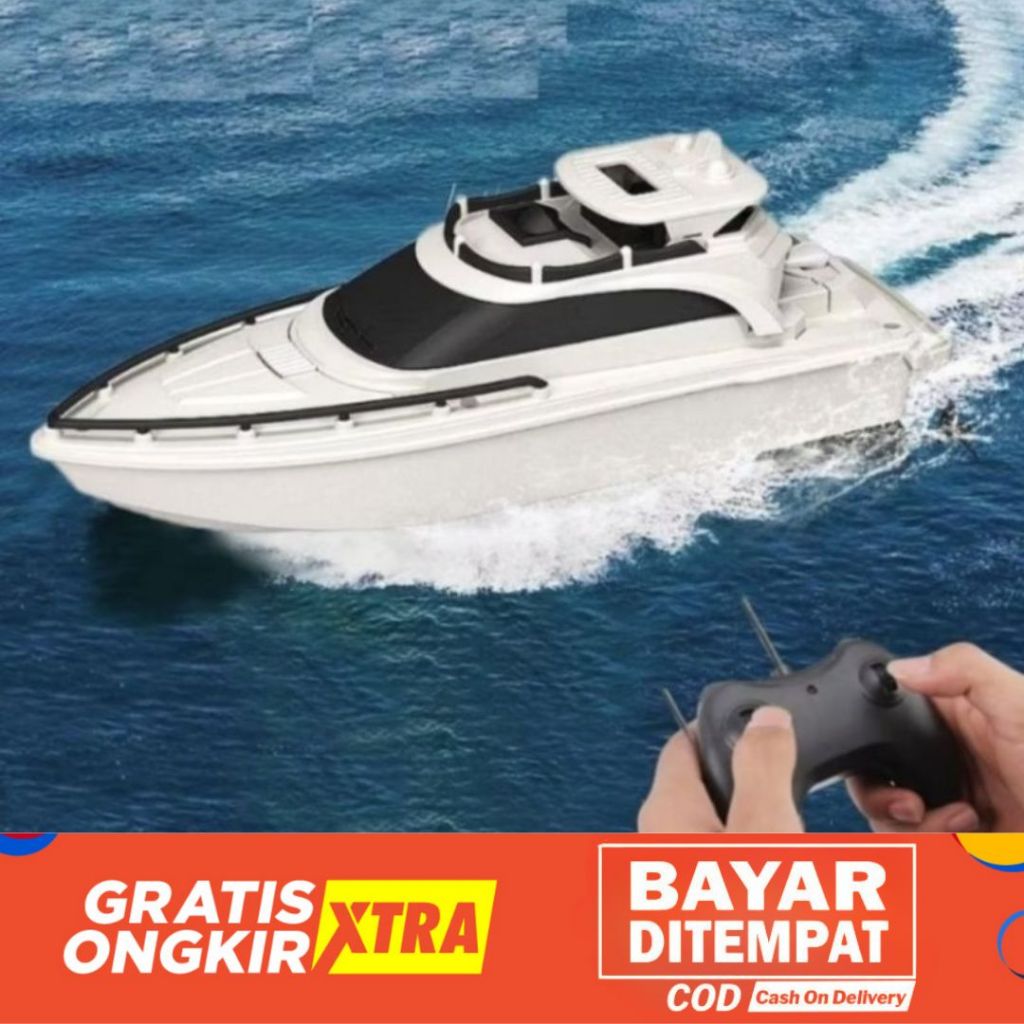 Mainan RC Speed Boat Mainan Murah Storm Racing Ship