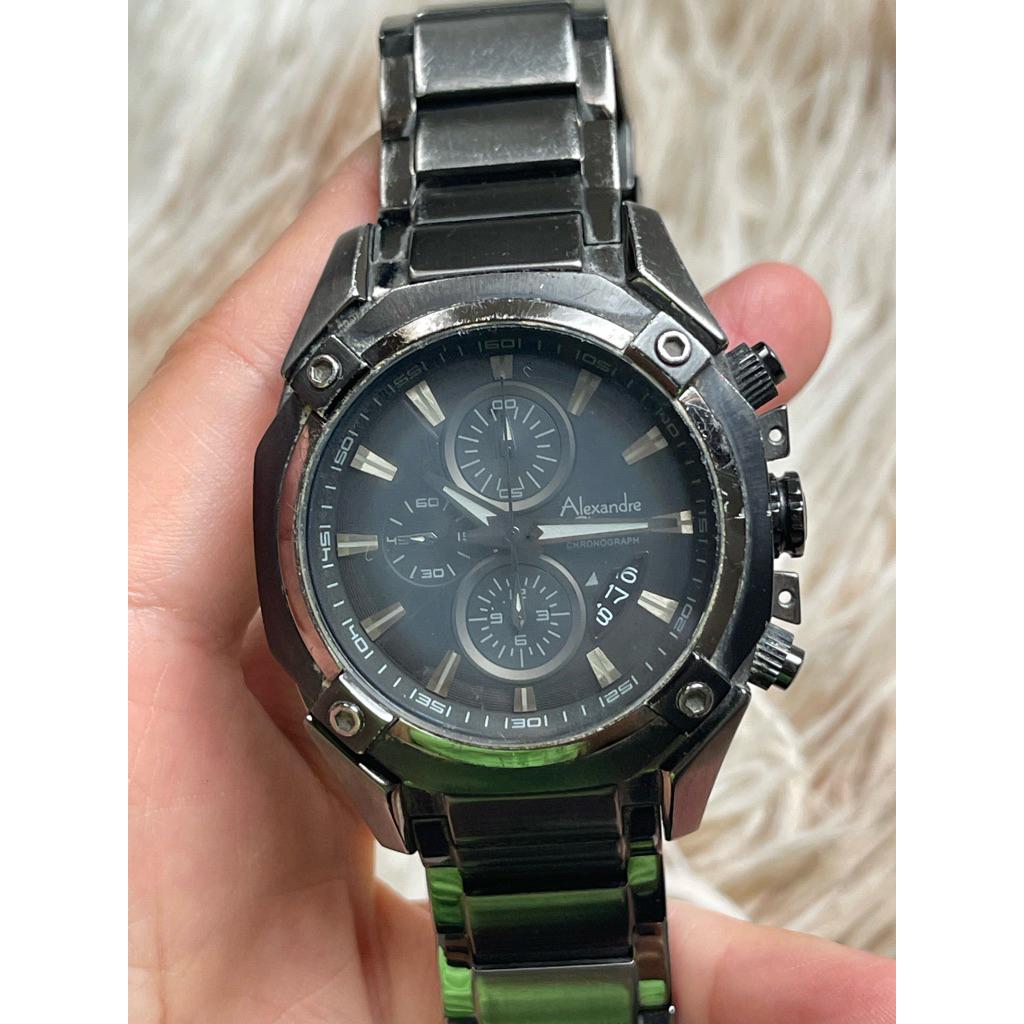 preloved jam alexandre christie AC pria bekas