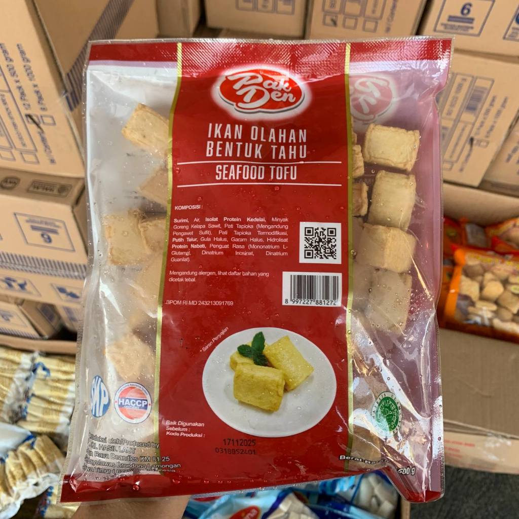 

PAKDEN TOFU Seafood Tofu 500 Gr