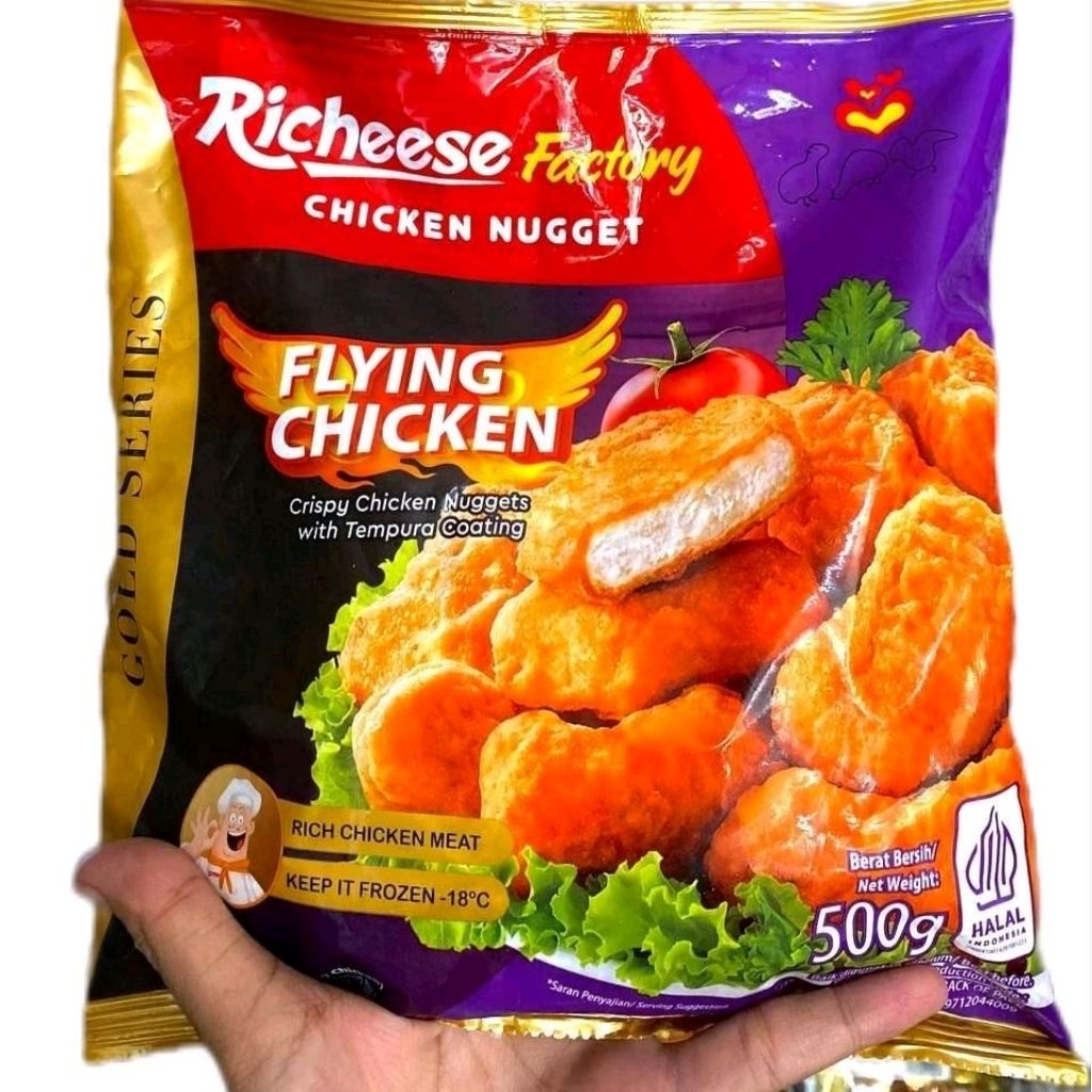 

RICHEESE NUGGET FLYING CHICKEN 500g