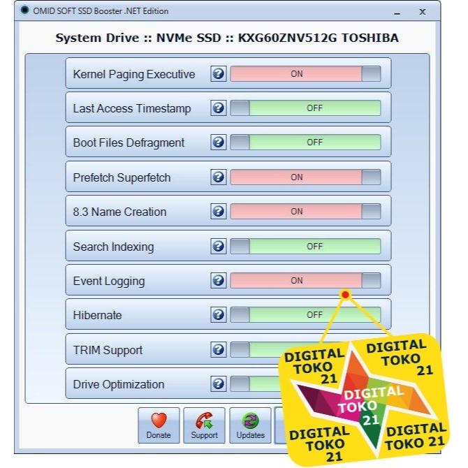 [Diinstallkan] SSD Booster .NET 18.25 Full Version Software PC Komputer Laptop Windows