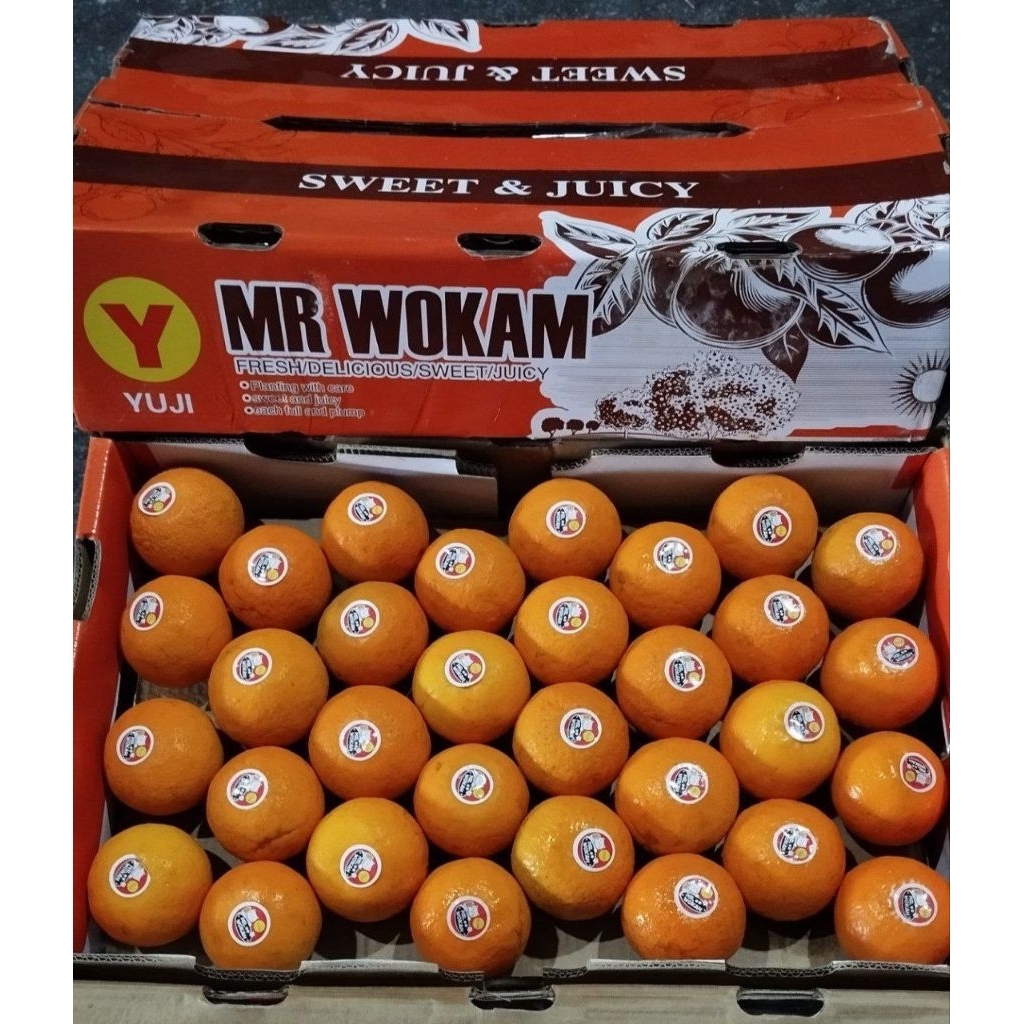 

500gr JERUK WOGAN WOKAM YUJI PREMIUM MANDARIN LOS 1kg
