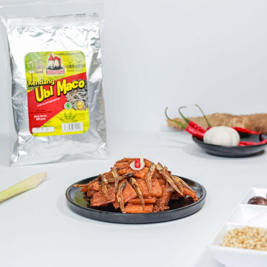 

Rendang Ubi Maco (kemasan ekonomis)