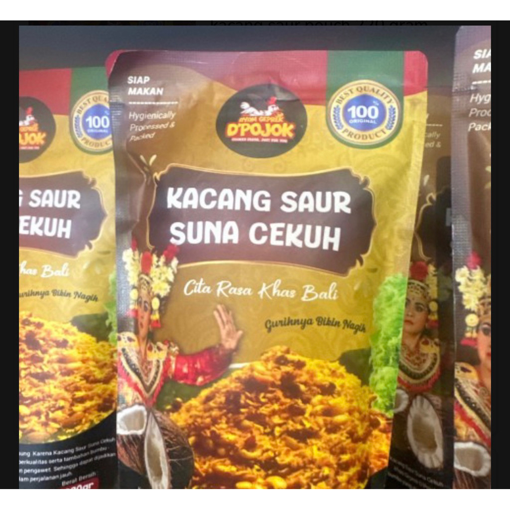 

kacang saur suna cekuh pouch 220 gram