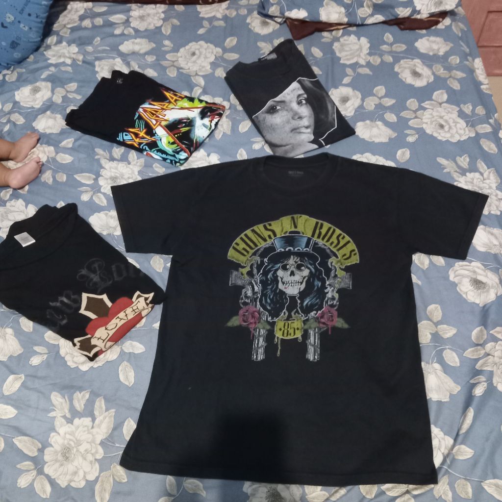 Kaos GNR official merch (build up)