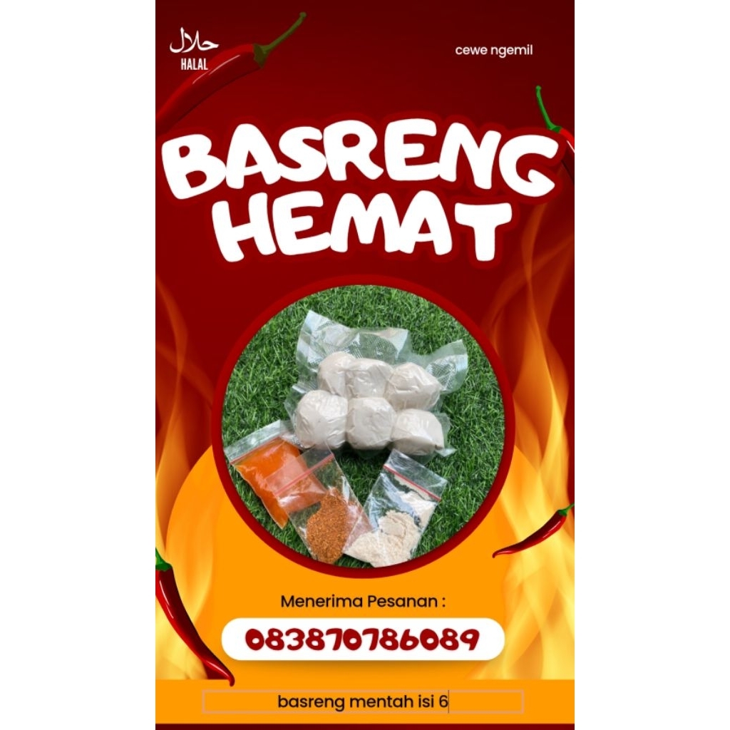 

Basreng mentah isi 6