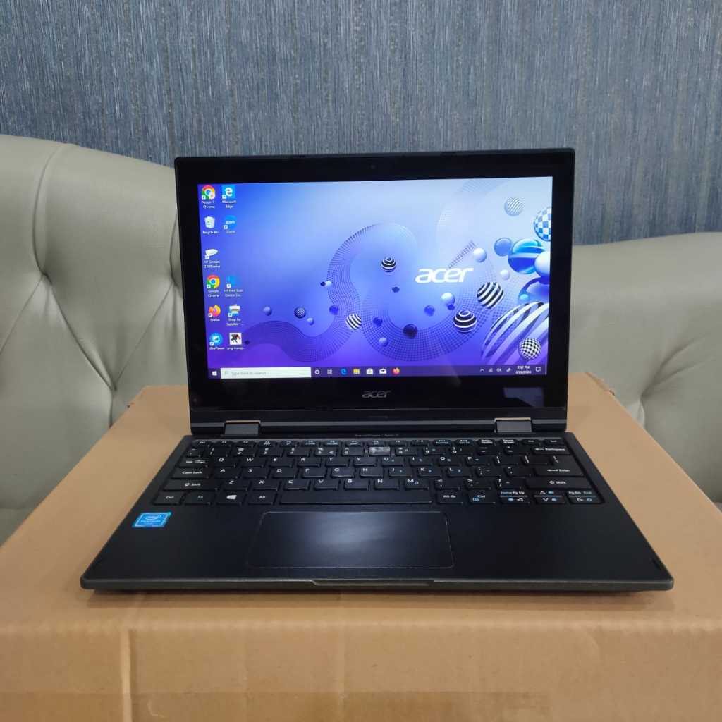 LAPTOP SECOND,Notebook Acer Spin B118-RN, (Touchscreen), #Flip, Bisa Jadi Tablet, Celeron-N4200, Ram