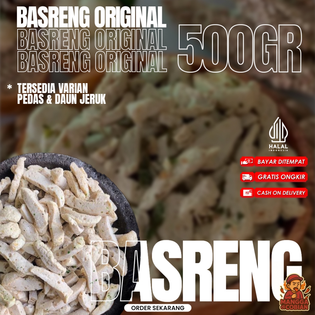 

(500gr) BASRENG VIRAL ORIGINAL MANGGAdiCOBIAN