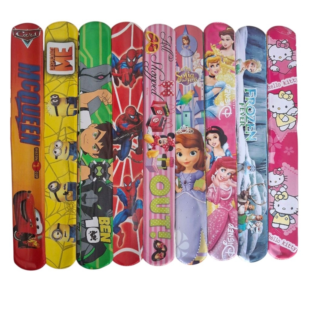 

Penggaris gelang karakter anak (1 pcs) / Mistar gelang karakter / Penggaris bentuk gelang (1 pcs)