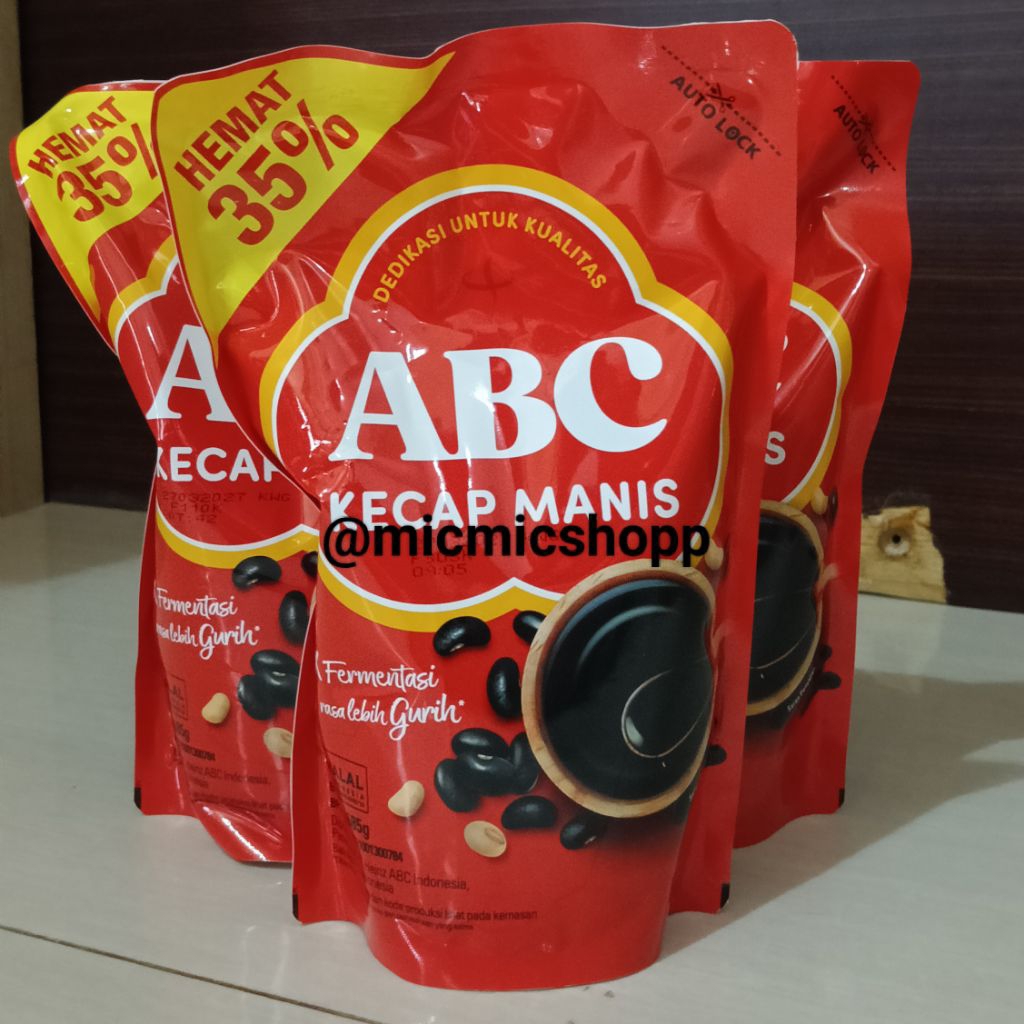 

Kecap Manis ABC Kemasan Pouch 685 gr