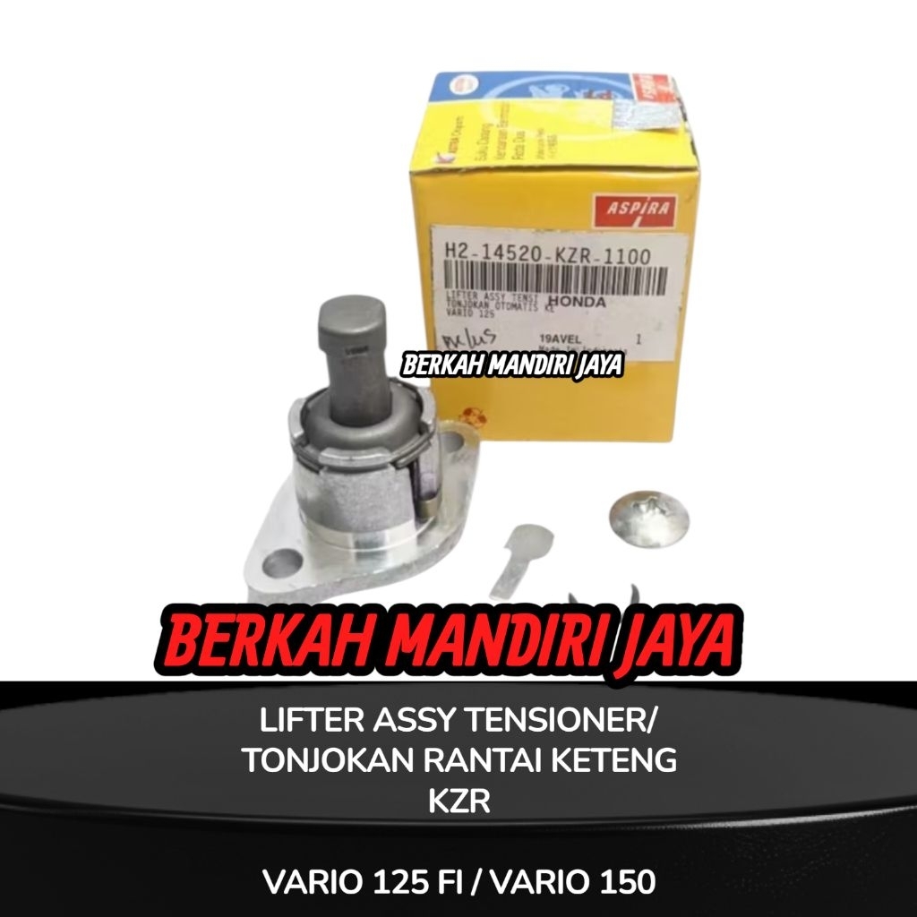 LIFTER ASSY TENSIONER KETENG TONJOKAN OTOMATIS KETENG KZR VARIO 125 FI / VARIO 150 ORIGINAL ASPIRA