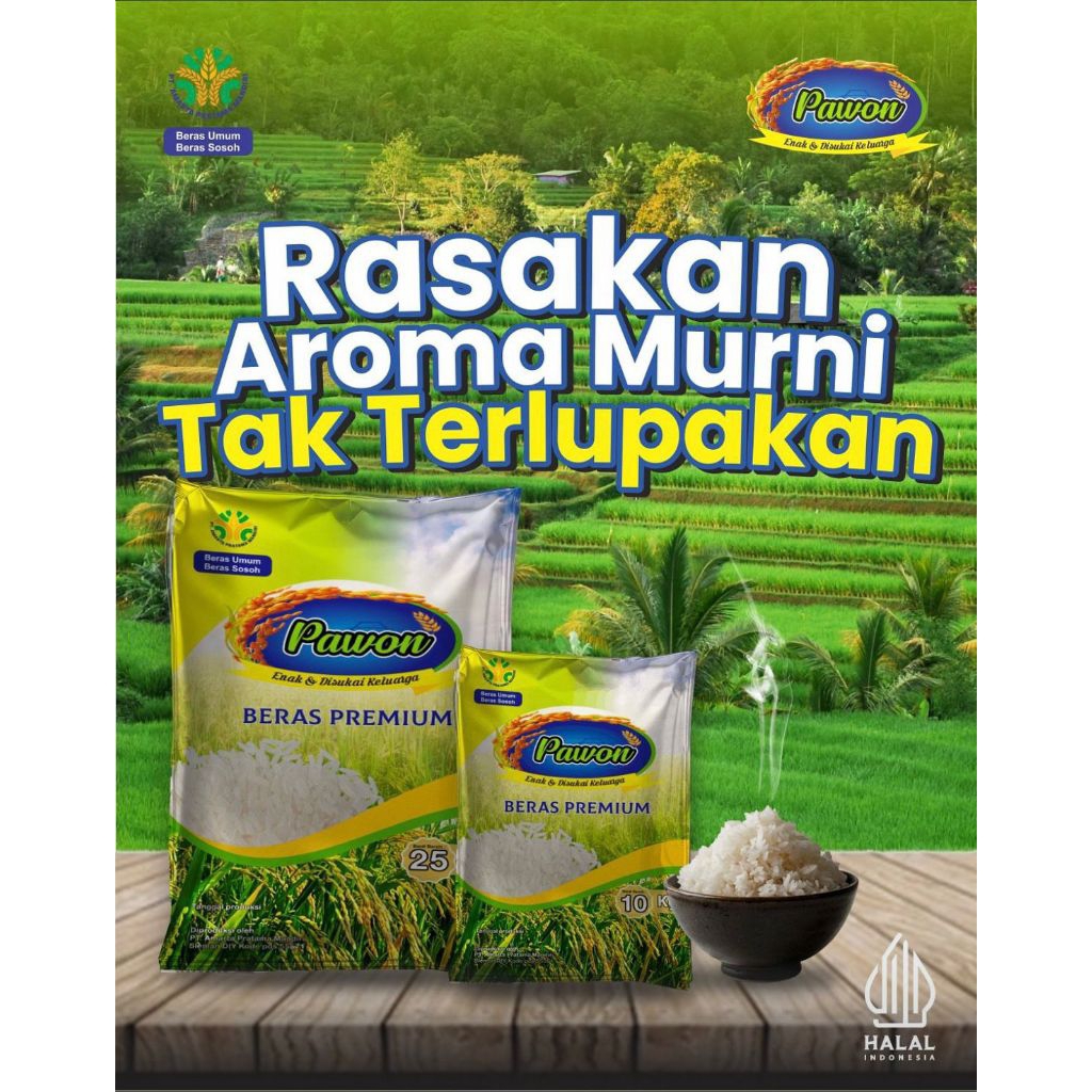 

Beras Premium Pawon Pulen