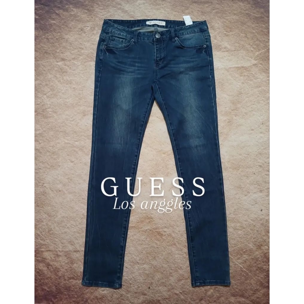 jeans GUESS bahan denim model skinny recomend bekas/second/preloved