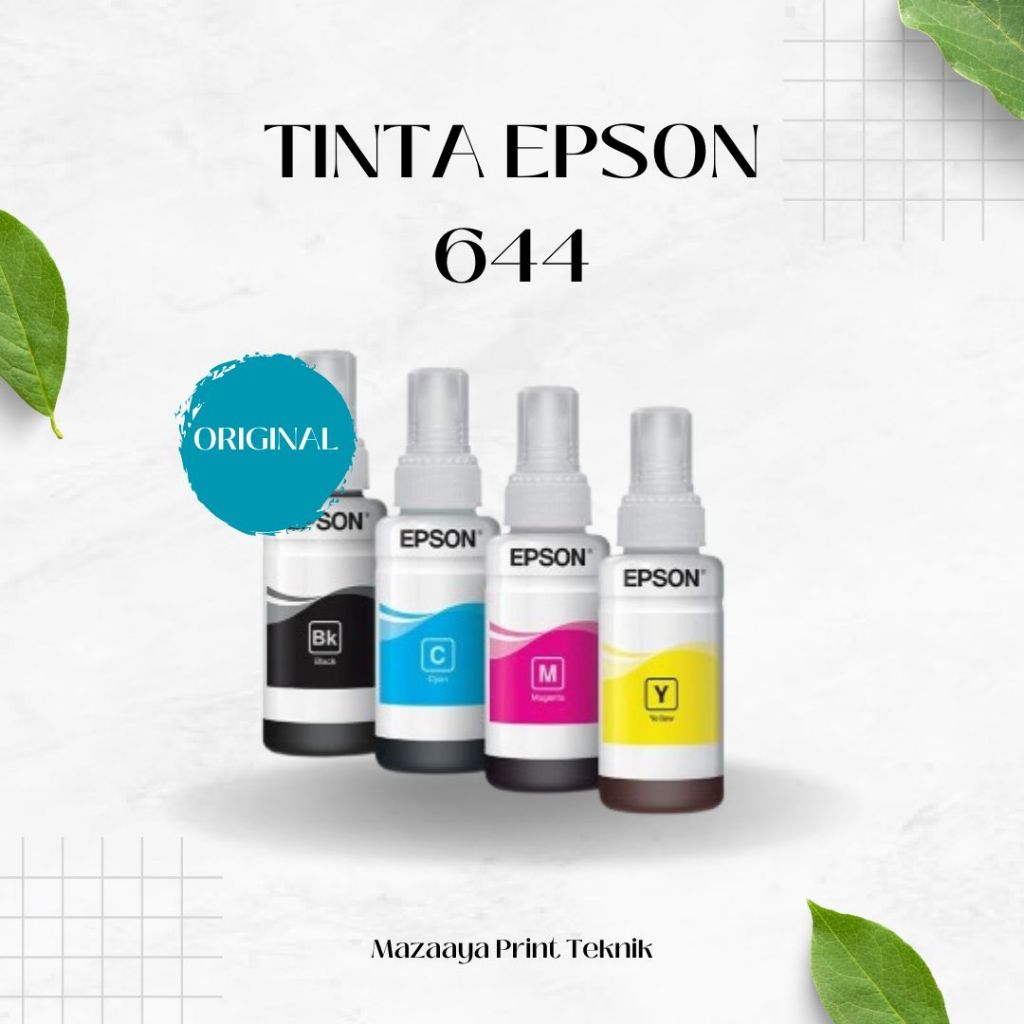 Tinta Epson 664 / T664 Original (L120 L121 L1300)