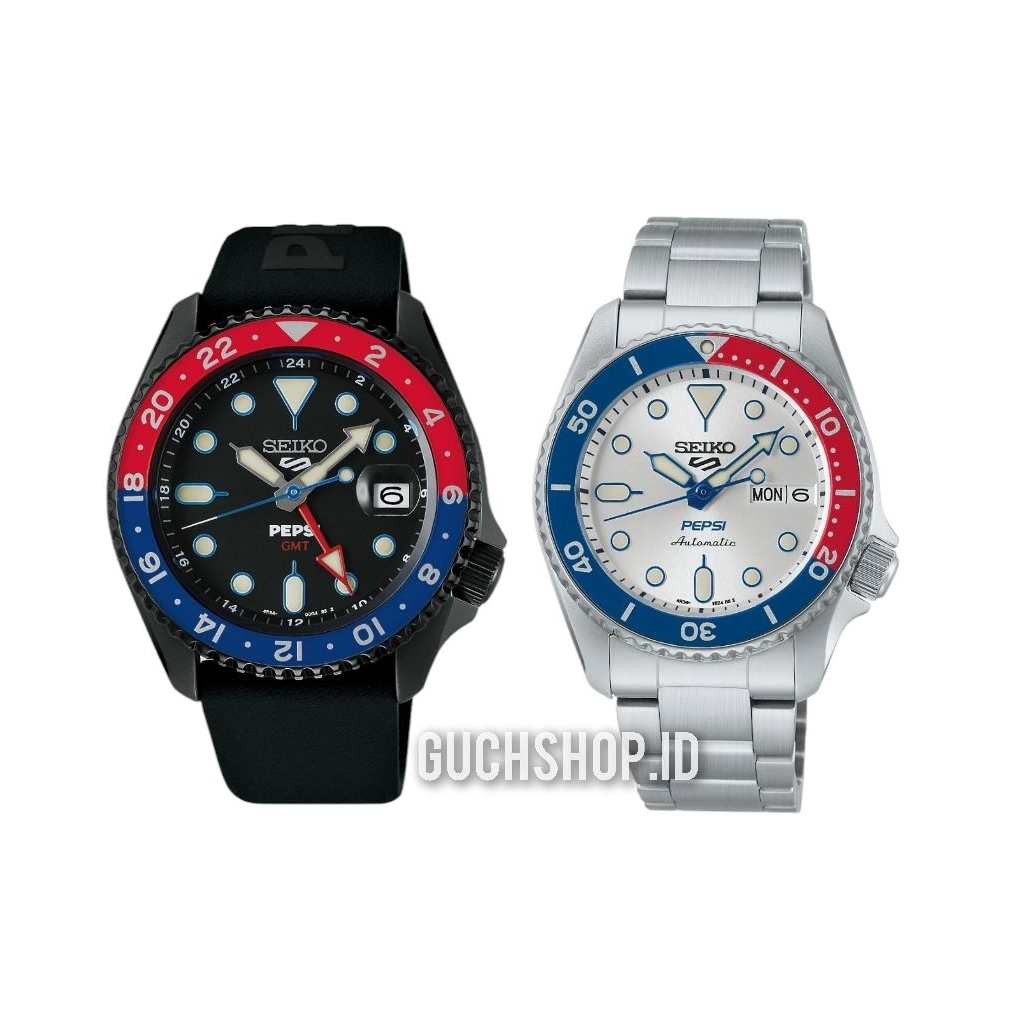 seiko 5 sport SSK047K1 SRPL99K1 automatic  PEPSI limited edition