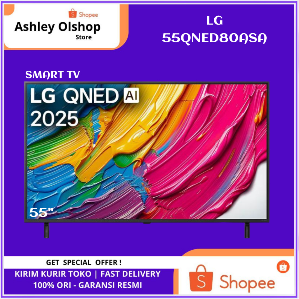 TV LG 55QNED80 65 Inch 4K UHD Smart TV LG 55QNED80ASA LG QNED82 LG 55QNED80