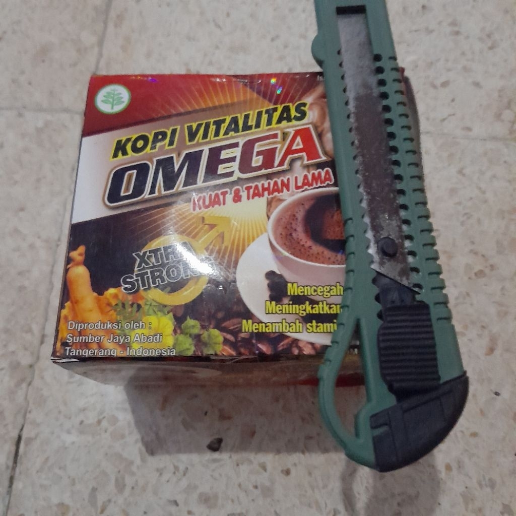 

KOPI OMEGA ORII , ECER 5 SACHET / SEPULUH BUNGKUS KOPI ASLI - BOX MERAH/HITAM